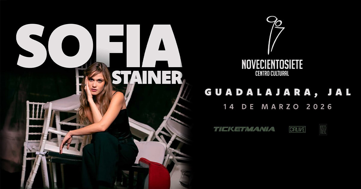 Sofía Stainer en Guadalajara