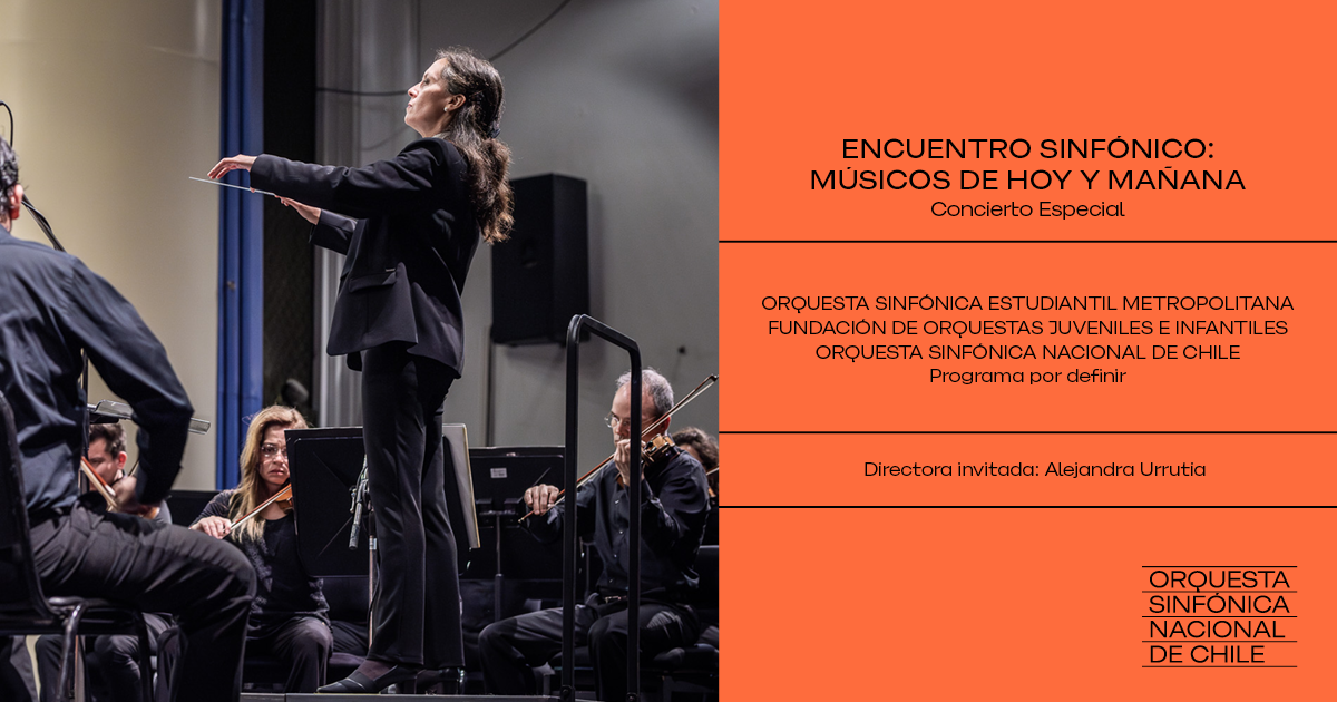 Encuentro sinfónico: músicos de hoy y mañana