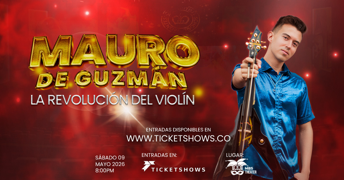 MAURO DE GUZMAN PRESENTA LA REVOLUCIÓN DEL VIOLIN																		