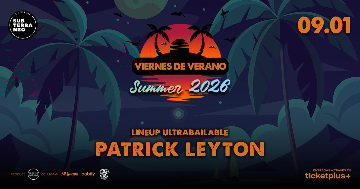 VIERNES DE VERANO Full ultrabailable ★ VIERNES 09 ENERO ★ Club Subterráneo (+23)