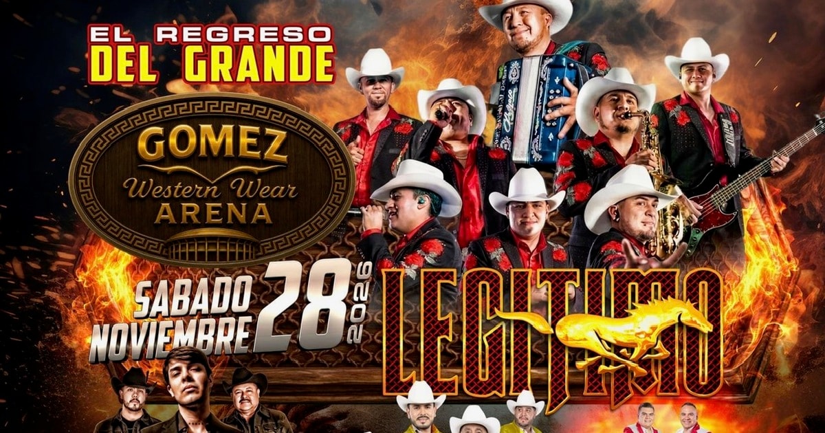Legitimo-Cornelio Vega y su Dinastia-Los Vendavales de Adan Melendez-La Autentica de Jerez-La Nacion Nortena-Gomez Arena