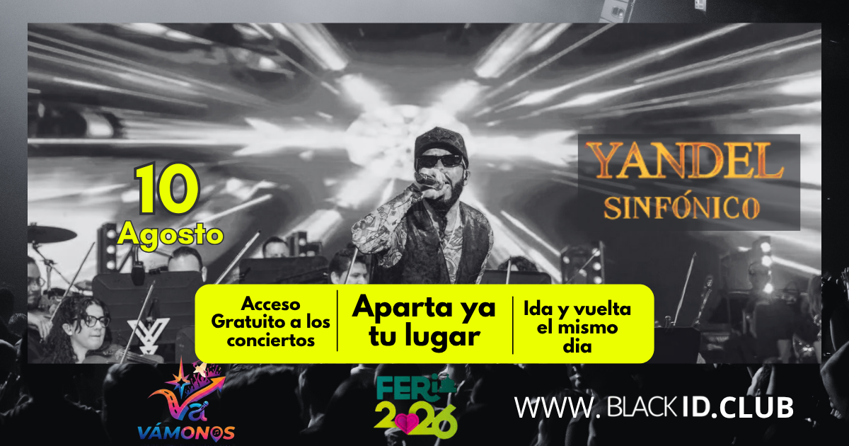 Viaje desde GDL al show de Yandel Sinfónico en SLP