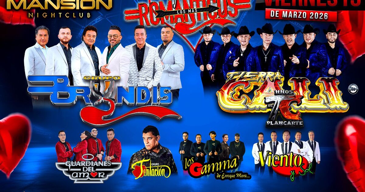 Grupo Bryndis-Tierra Cali-Guardianes del Amor-Grupo Tentacion-Los Gamma de Enrique Mora-Viento y Sol-Mansion Nightclub