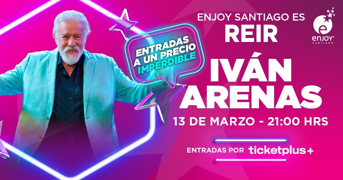 Iván Arenas en Enjoy Santiago