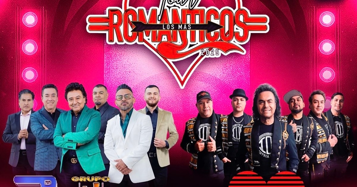 Grupo Bryndis-Industria del Amor-Los Gamma-Tour Los Mas Romanticos