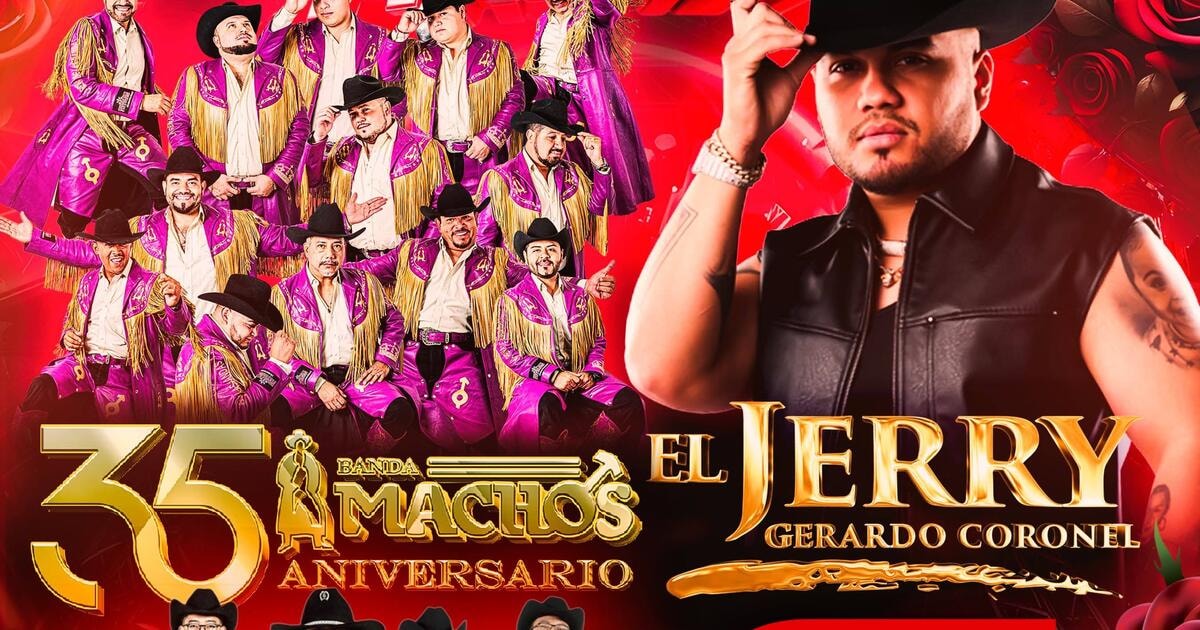 Banda Machos-Gerardo Coronel "El Jerry"-Cheque Peña Junior-Terrenos De La Flea Market-Ladson SC