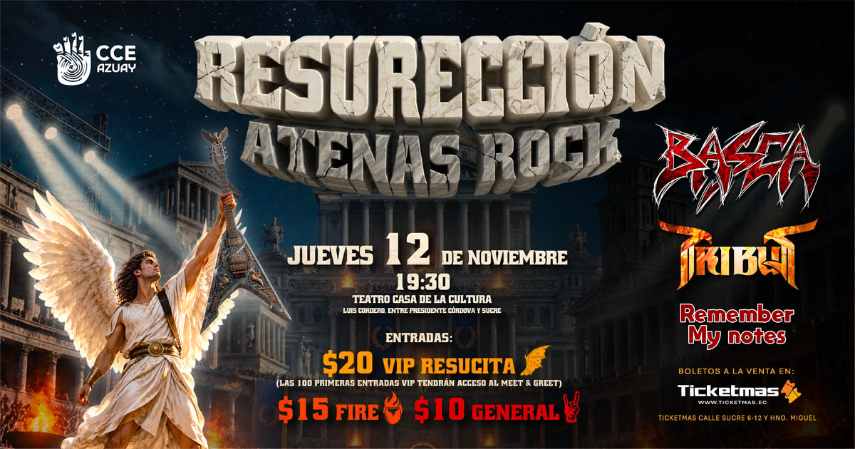 RESURECCIÓN ATENAS ROCK - CUENCA