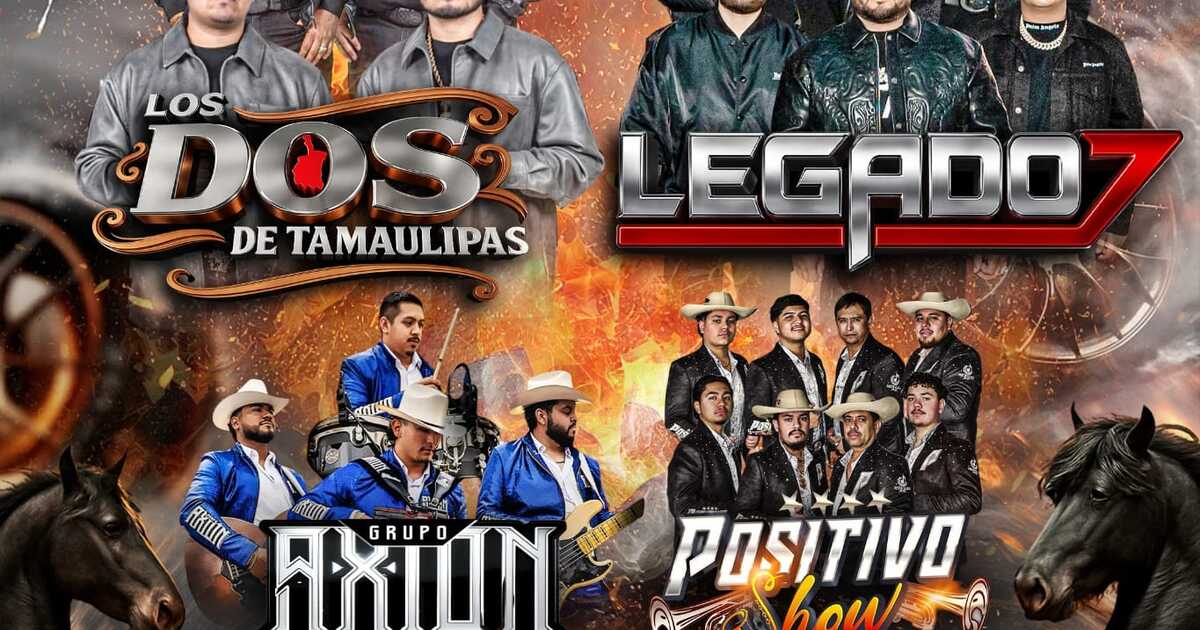 Dos De Tamaulipas-Legado7-Grupo Axion-Positivo Show-Lumberton NC