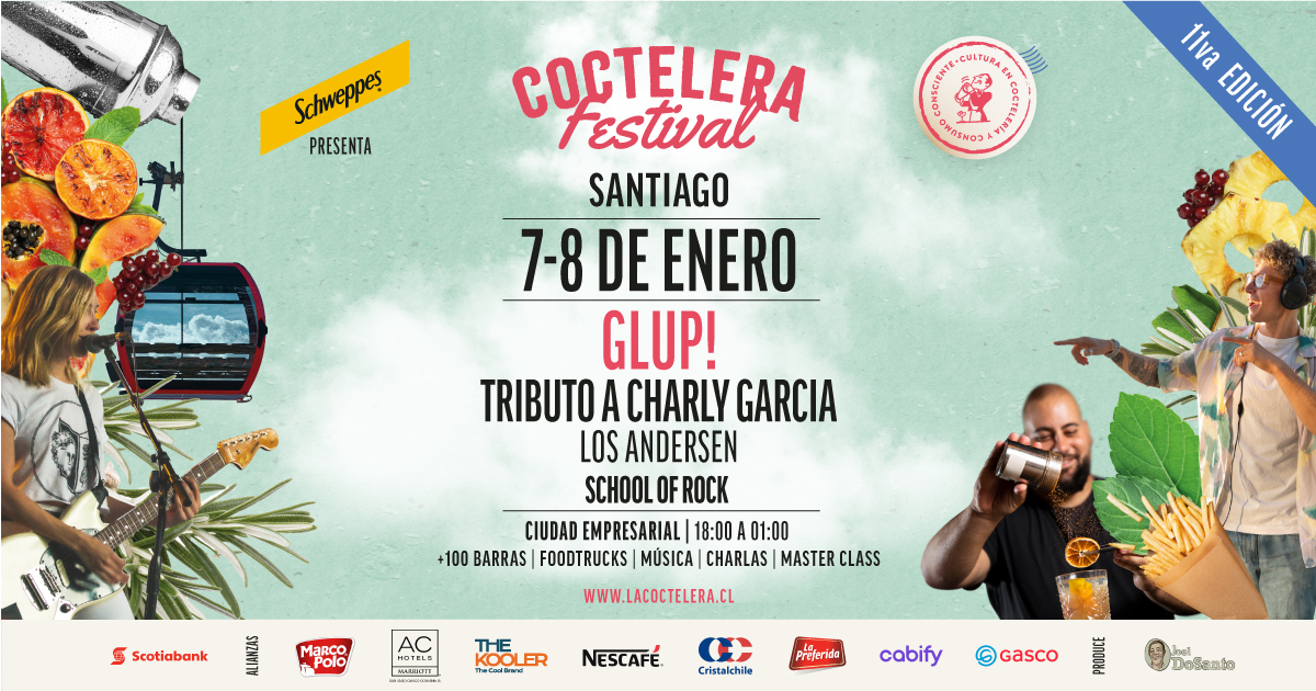  Coctelera Festival - Santiago 2026