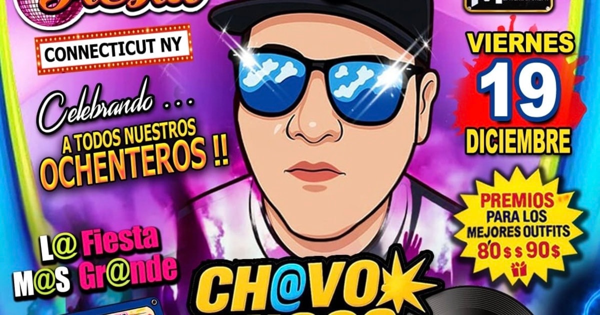 Chavos Rucos Tour-Grupo Santisima-Tributo Alejandra Guzman-Gloria Trevi-Ana Gabriel-Fiesta Connecticut