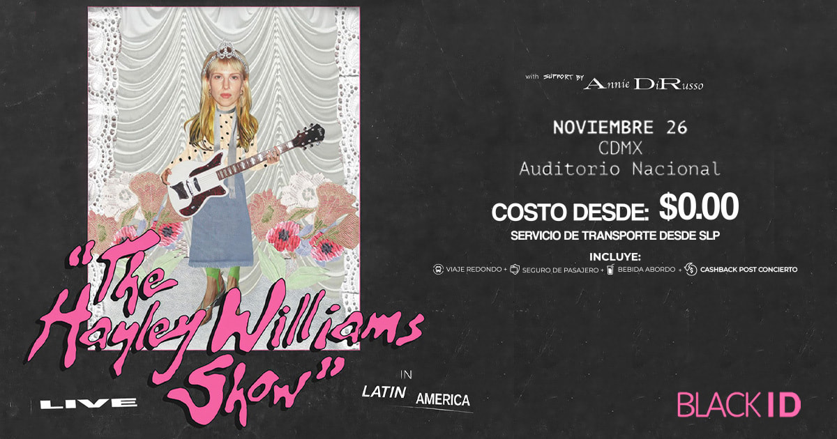 Viaje al concierto de Hayley Williams en CDMX