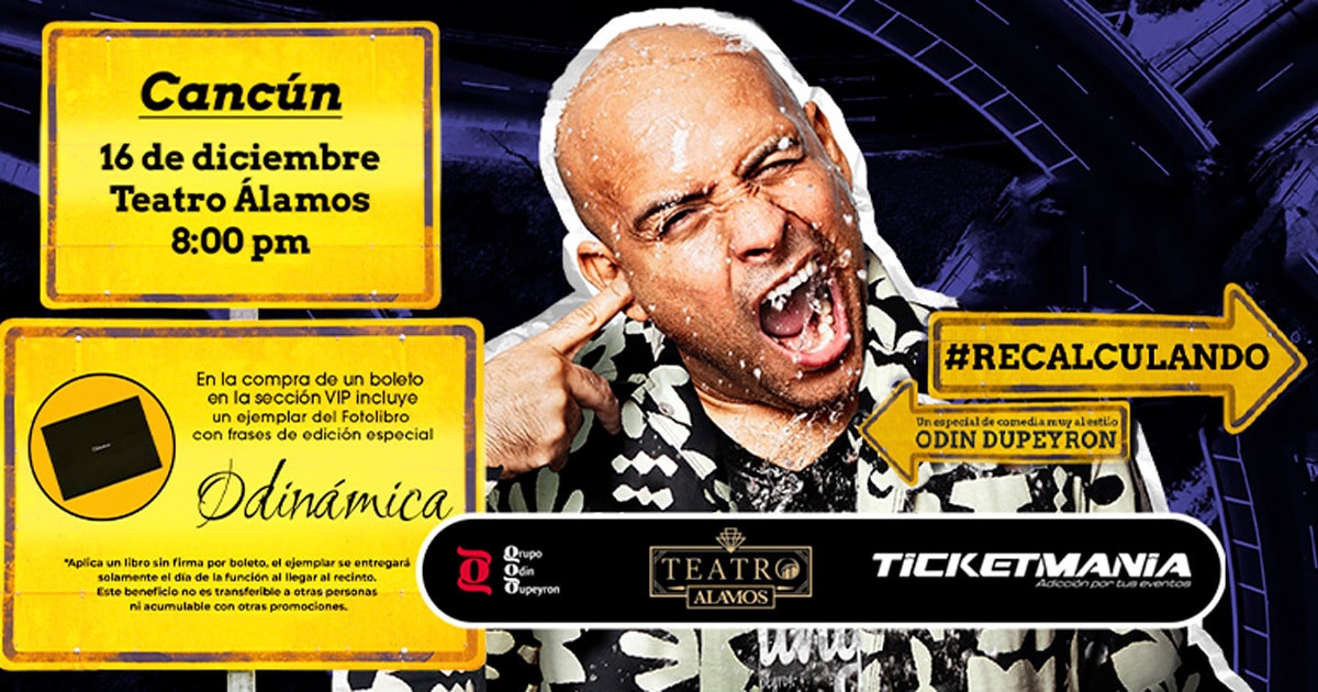 Recalculando de Odin Dupeyron en Cancun