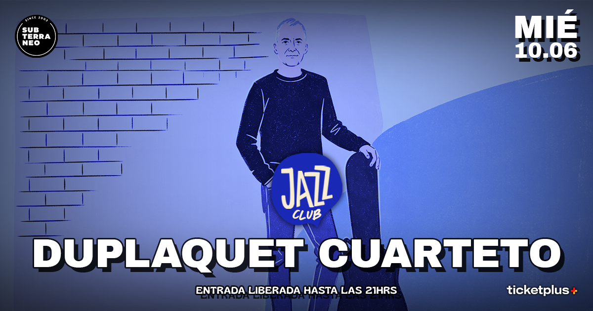 JAZZ CLUB 🎵 MIÉRCOLES 10 JUNIO ★ Club Subterráneo