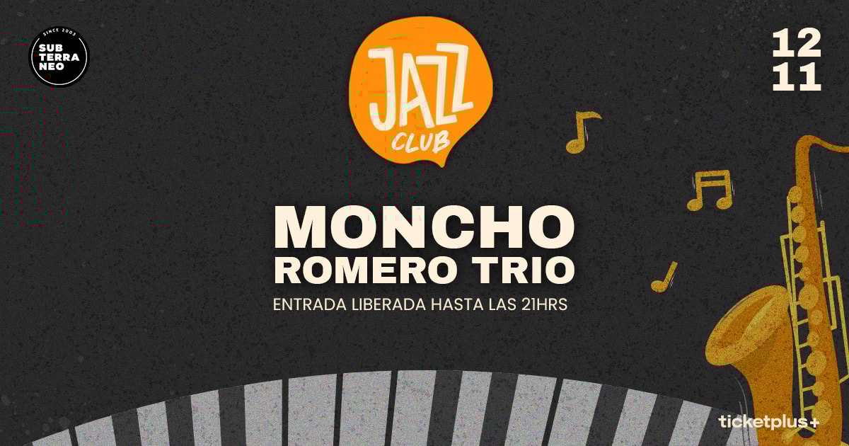 JAZZ CLUB 🎵 MIÉRCOLES 12 NOVIEMBRE ★ Club Subterráneo 