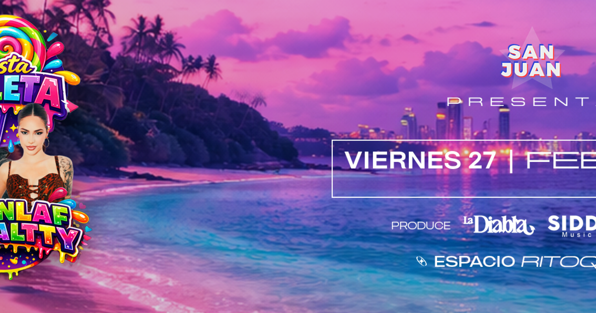 SAN JUAN presenta: Fiesta PALETA ★ Espacio Ritoque Beach ★ Viernes 27 Febrero 2026