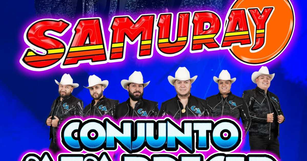 Samuray- Conjunto Atardecer-Mar Azul-Titanic Event Center-Charleston SC 