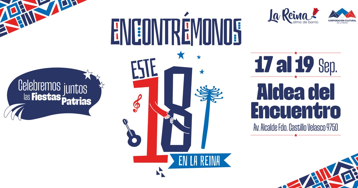 Encontrémonos este 18 en La Reina
