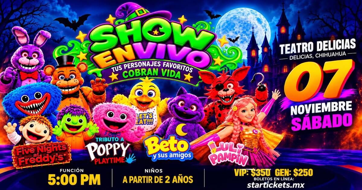 DEL - FIESTA EMBRUJADA OBRA DE TEATRO INFANTIL