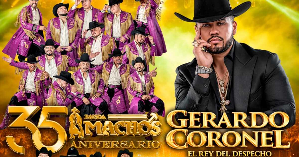 Banda Machos-Gerardo Coronel "El Jerry"-Cheque Peña Junior-Terrenos De La Flea Market-Ladson SC