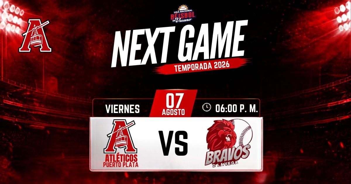 7- ATLÉTICOS VS BRAVOS DE LA VEGA 07 DE AGOSTO