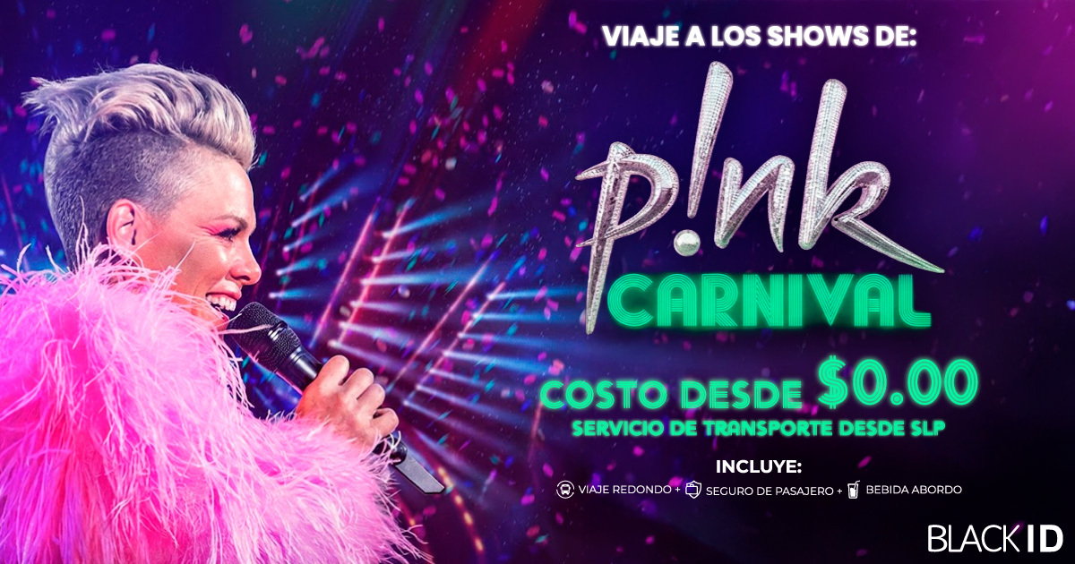 Viaje al show de Pink en CDMX