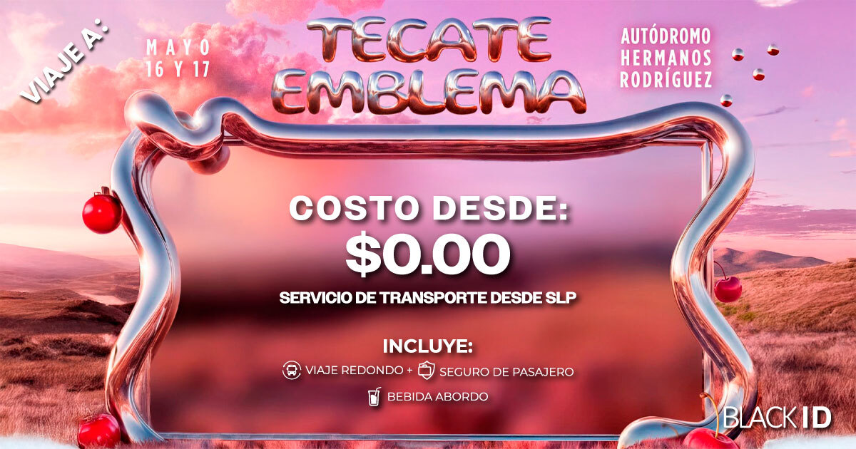 Viaje al festival Tecate Emblema en CDMX