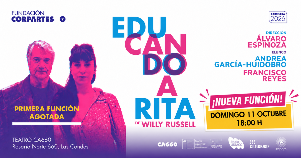 Educando a Rita | Nueva Función CA660 Las Condes