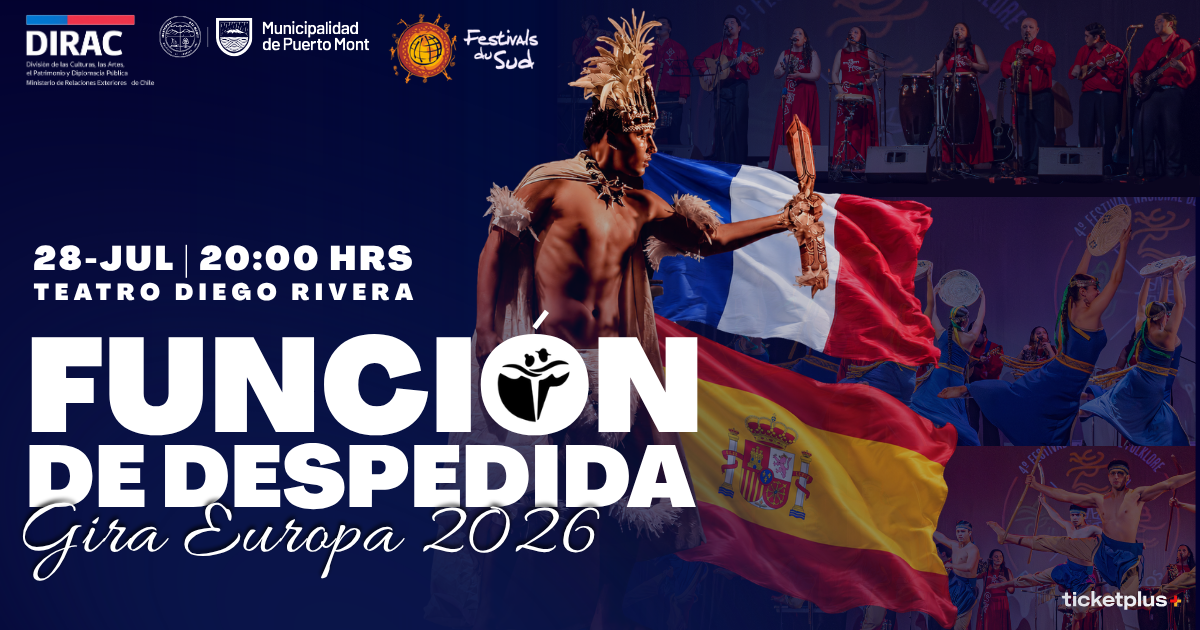 Función de despedida, Gira Europa 2026 BALLET FOLKLÓRICO TUPA MARKA