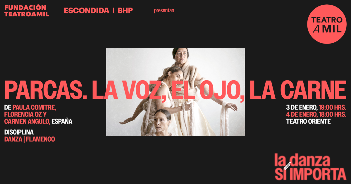  PARCAS. LA VOZ, EL OJO, LA CARNE