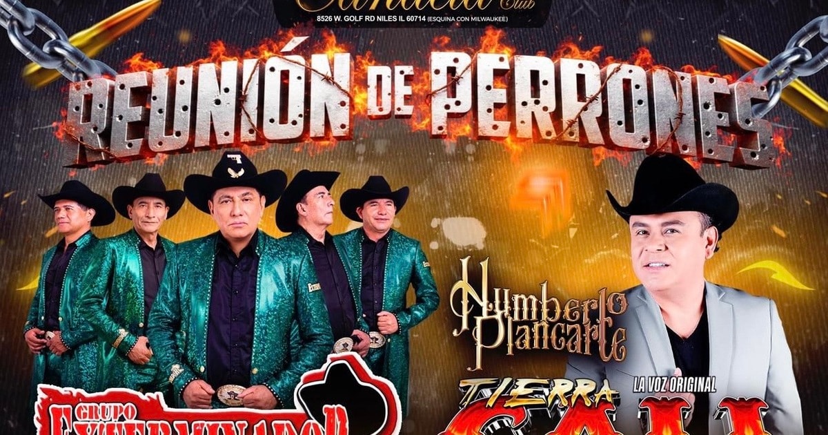 Grupo Exterminador-Tierra Cali de Humberto Plancarte-Triny y La Leyenda-Grupo Sin Control-Reunion de Perrones-Candela Nightclub