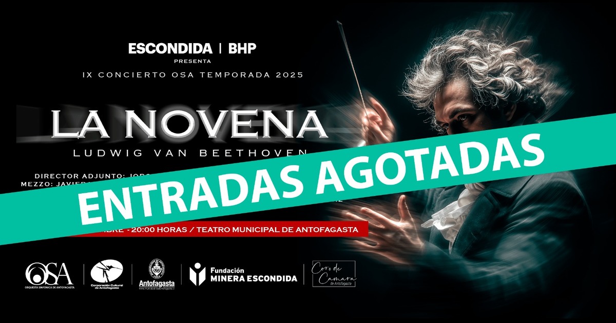 La Novena Ludwig Van Beethoven - Orquesta Sinfónica de Antofagasta - Concierto IX