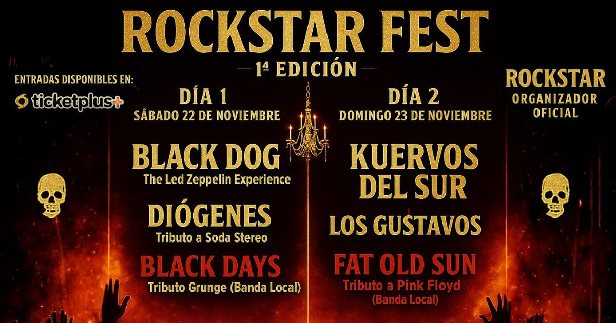  1° FESTIVAL ROCKSTAR CALAMA
