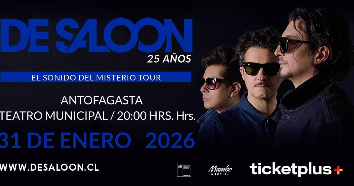 DE SALOON -  EL SONIDO DEL MISTERIO TOUR