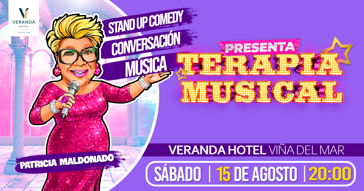 PATRICIA MALDONADO PRESENTA "TERAPIA MUSICAL"