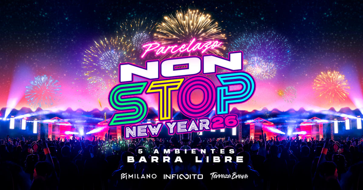  Año nuevo Non Stop + Barra Libre