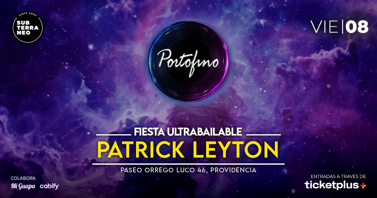 PORTOFINO Full ultrabailable ★ VIERNES 08 AGOSTO ★ Club Subterráneo (+23)