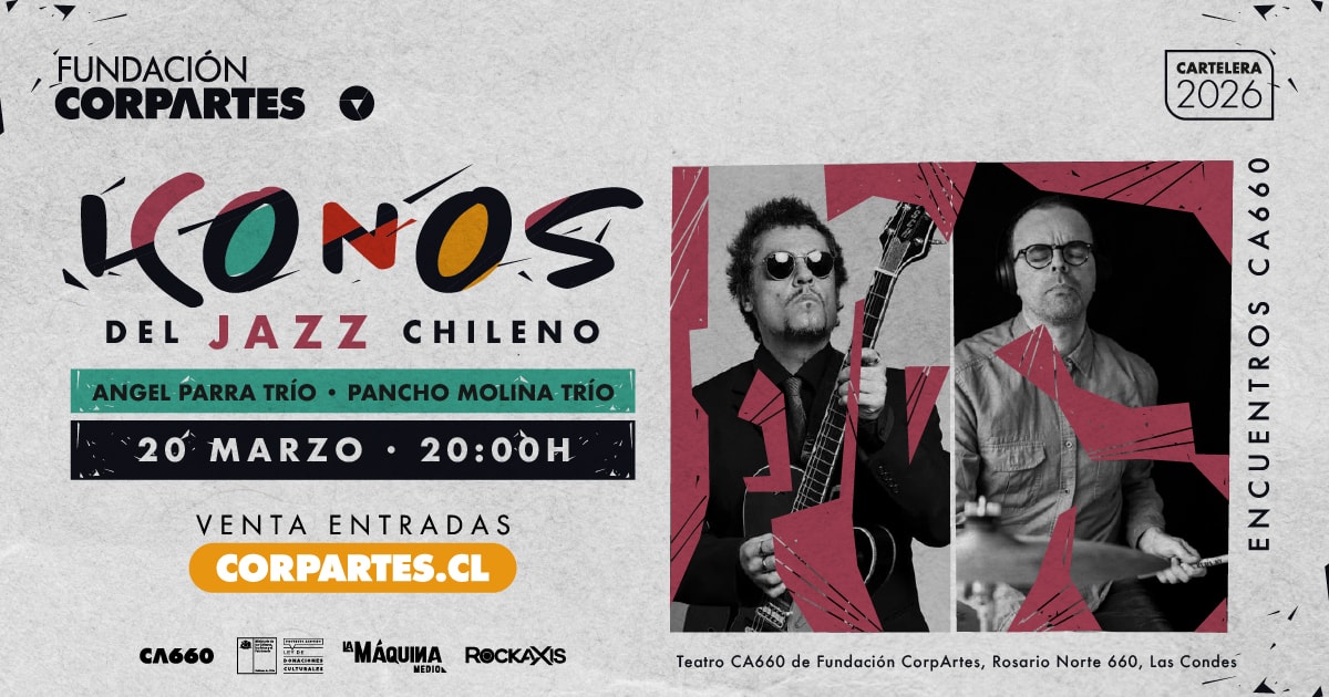  ÁNGEL PARRA TRÍO & PANCHO MOLINA TRÍO | Teatro CA660  Santiago