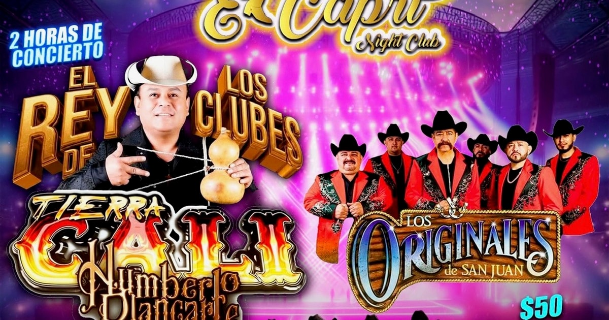 Tierra Cali de Humberto Plancarte-Los Originales de San Juan-Los Tiranos del Norte