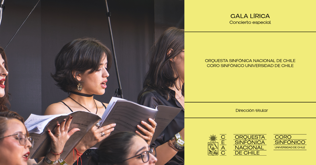 Concierto especial de fin de año • Gala Lírica 