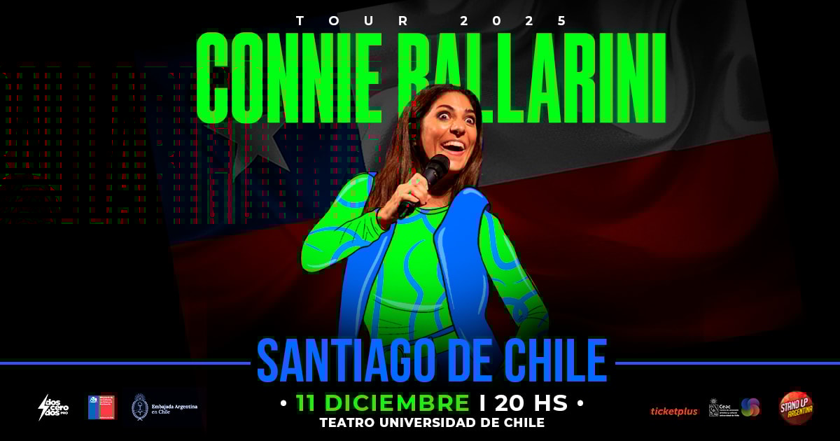  CONNIE BALLARINI TOUR 2025 Función Dic. | Santiago de Chile