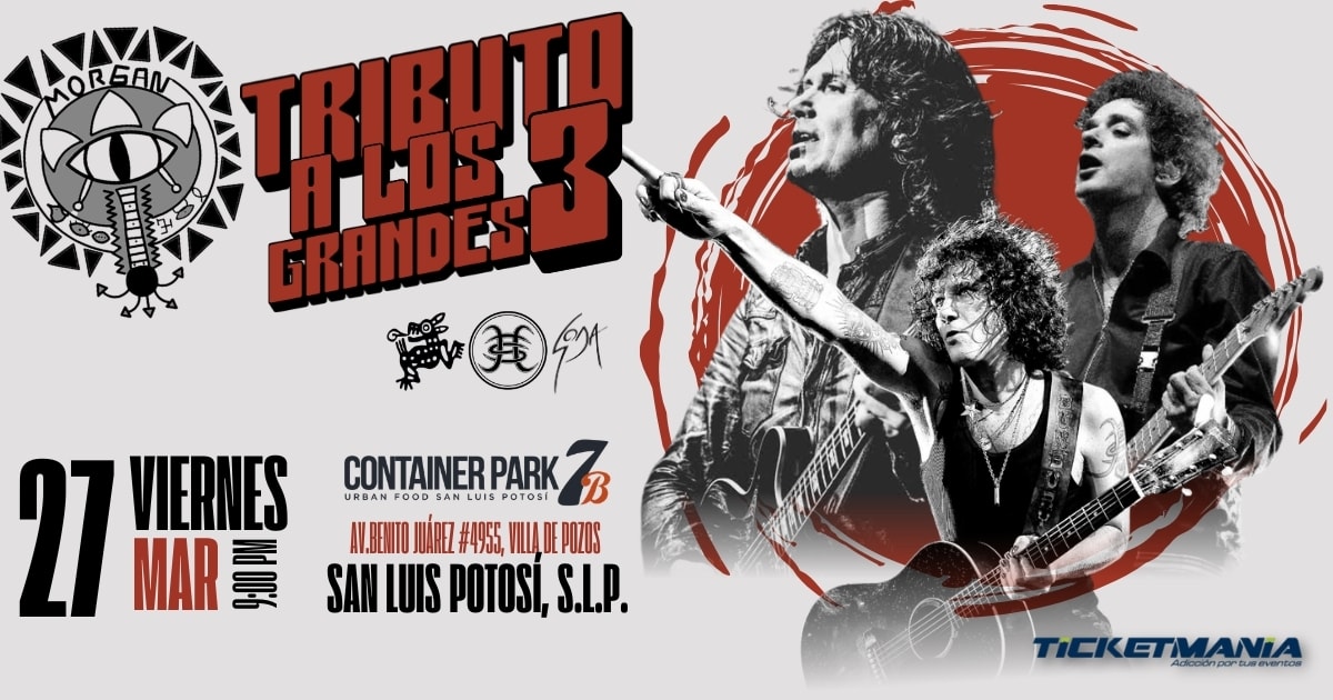 Tributo a los 3 grandes en SLP