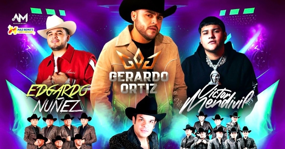 Gerardo Ortiz-Victor Mendivil-Edgardo Nunez-Marco Flores No. Uno Banda Jerez-La Pocima Nortena-Conjunto Nube-Conjunto Rienda Real-Nueva Marca-Retonos del Rio-Complex