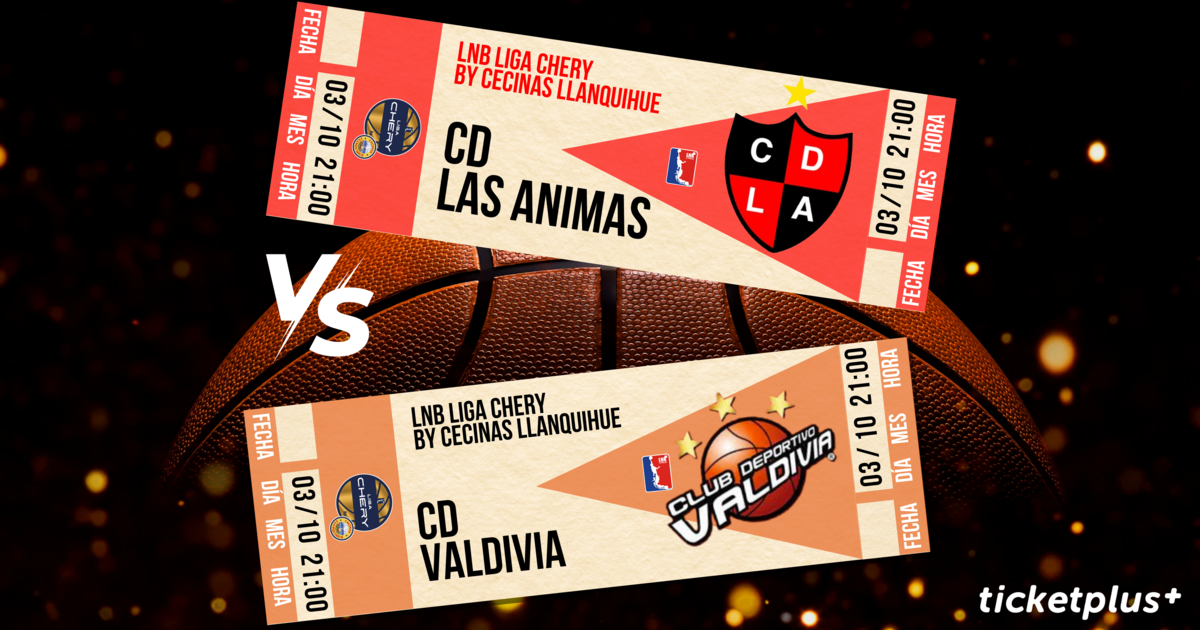 CD Las Animas vs Club Deportivo Valdivia /  LNB / Liga Chery By Cecinas Llanquihue