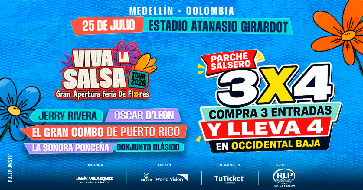 VIVA LA SALSA MEDELLIN 2026