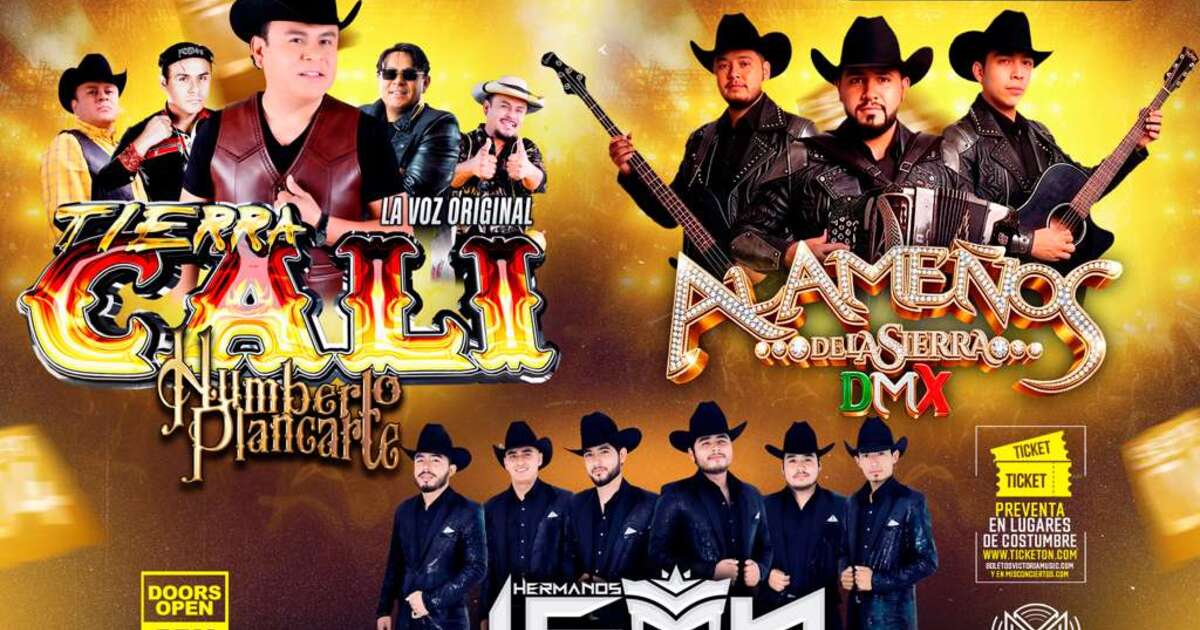 Tierra Cali de Humberto Plancarte-Los Alamenos de la Sierra DMX-Los Hermanos Leon-Chispas
