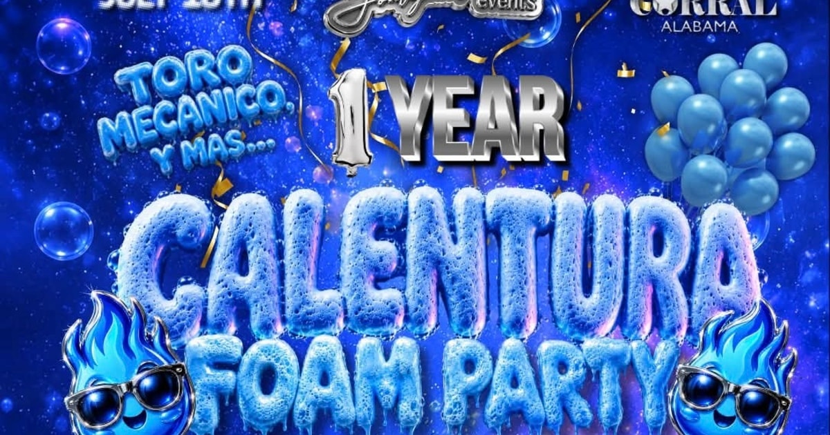 Calentura Foam Party