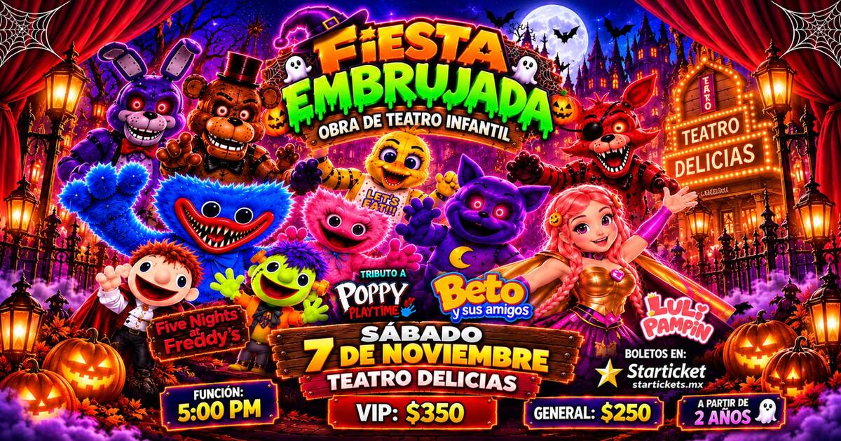 DEL - FIESTA EMBRUJADA OBRA DE TEATRO INFANTIL