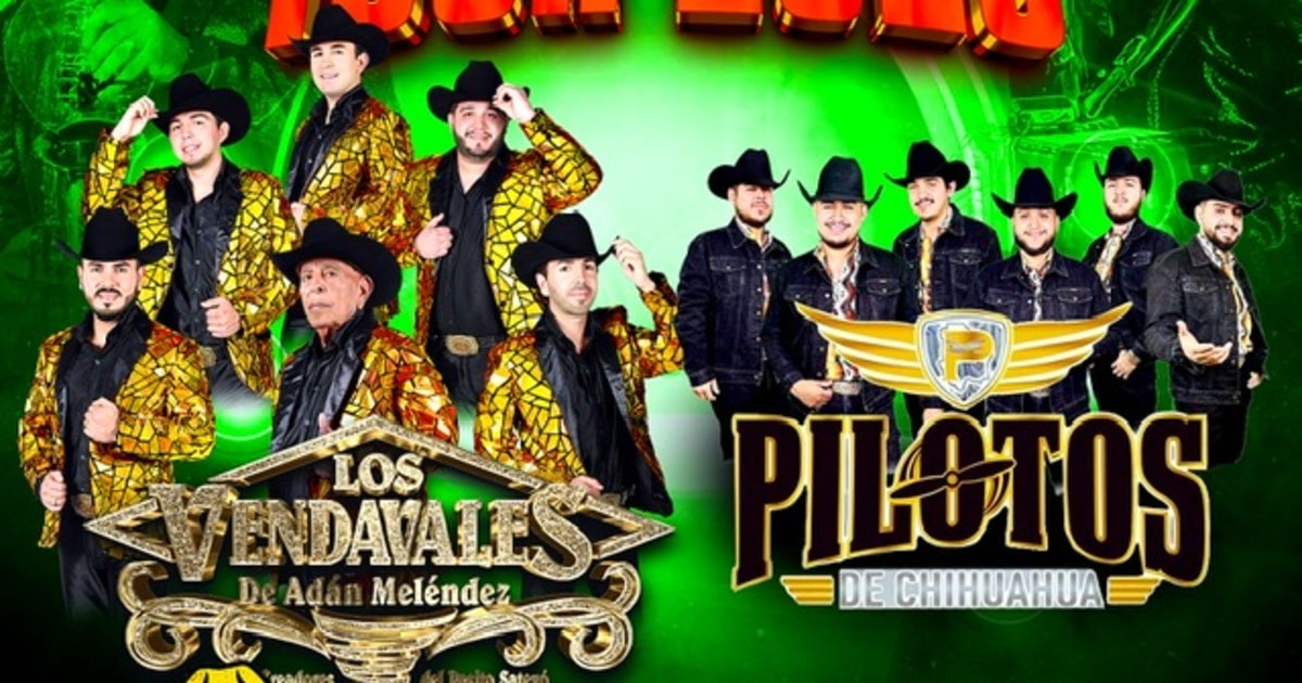 Los Vendavales de Adan Melendez-Pilotos de Chihuahua-Arriba El Rancho Tour 2026-Vaqueros Norte