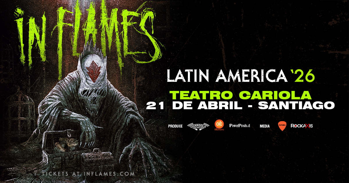 In Flames en Teatro Cariola