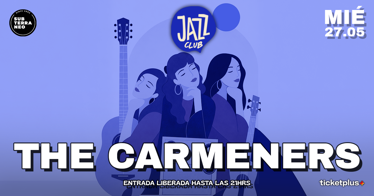 JAZZ CLUB 🎵 MIÉRCOLES 27 MAYO ★ Club Subterráneo 